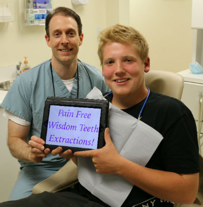 wisdom teeth extraction by sedation