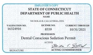 IV Sedation License is required to do sedation dentistry